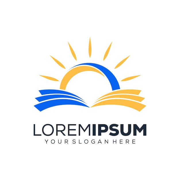 Abstract education logo design