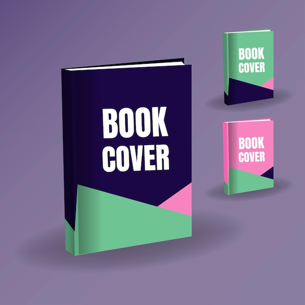 Abstract elegant book cover Soft cover book