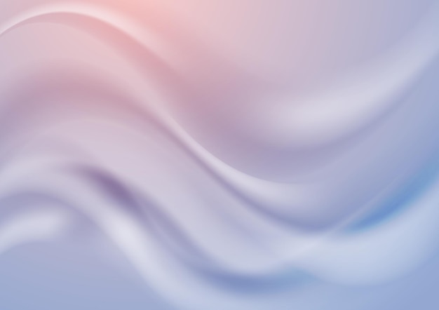 Vector abstract elegant rose quartz and serenity wavy background