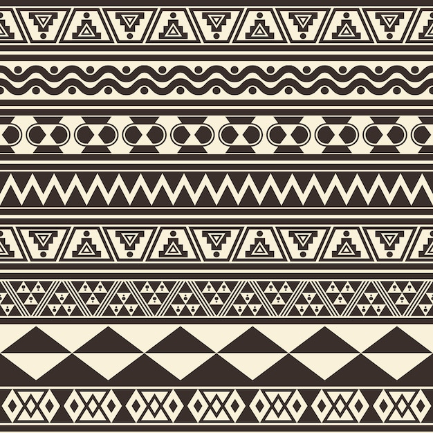 abstract ethnic border seamless pattern 03