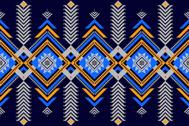 Premium Vector | Abstract ethnic geometric pattern design for background  and wallpaper