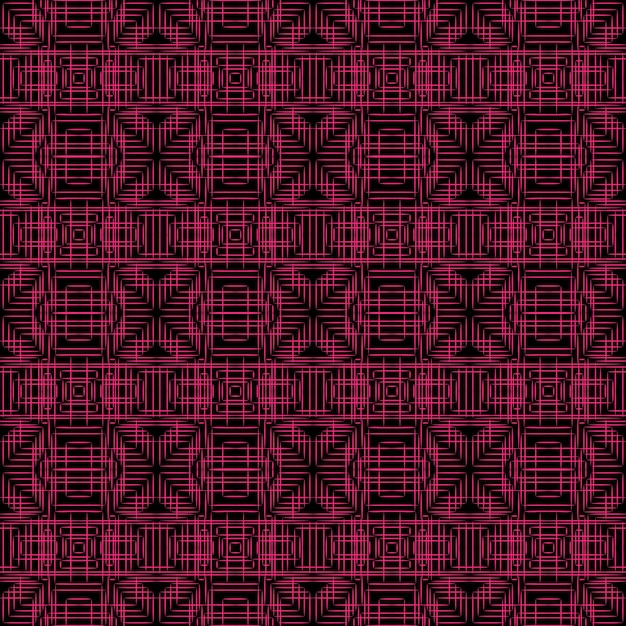 Abstract ethnic geometric pattern vector seamless background