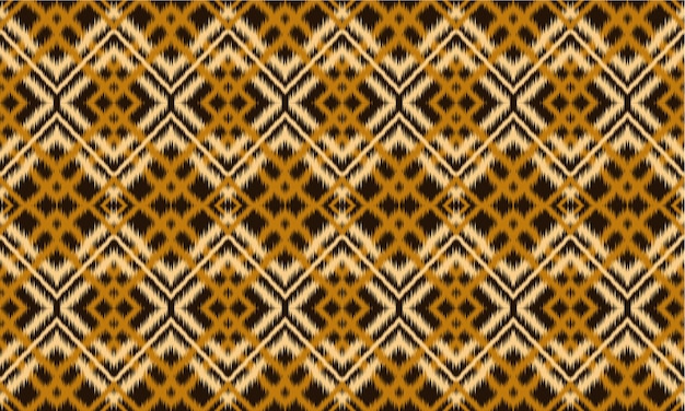 Fondo etnico astratto del modello del gallone di ikat. ,tappeto, carta da parati, abbigliamento, avvolgimento, batik, tessuto, illustrazione vettoriale.stile ricamo.