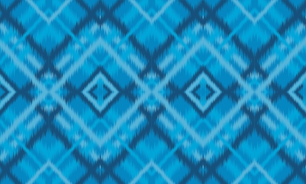 Fondo etnico astratto del modello del gallone di ikat. ,tappeto,carta da parati,abbigliamento,avvolgimento,batik,tessuto,illustrazione vettoriale.stile ricamo.