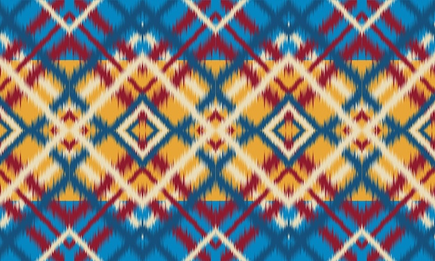 Abstract ethnic ikat chevron pattern background. ,carpet,wallpaper,clothing,wrapping,Batik,fabric,Vector illustration.embroidery style.