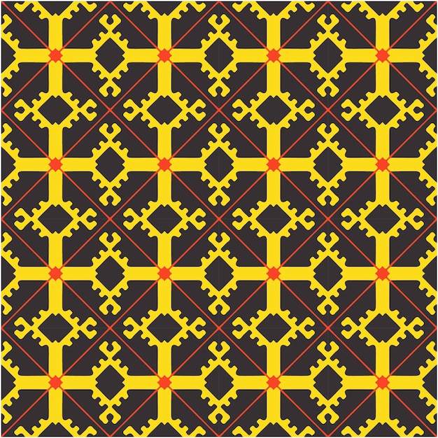 abstract ethnic pattern style 