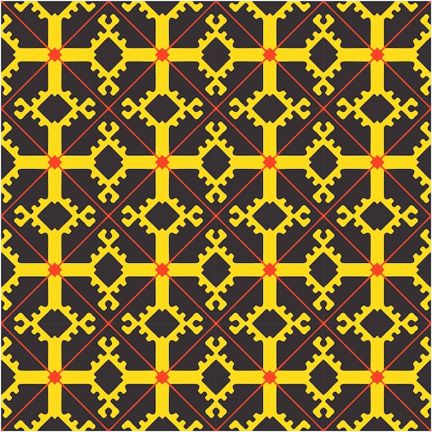 Abstract ethnic pattern style 