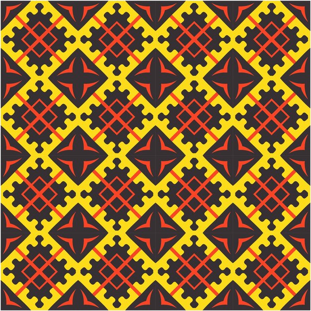 abstract ethnic pattern style 