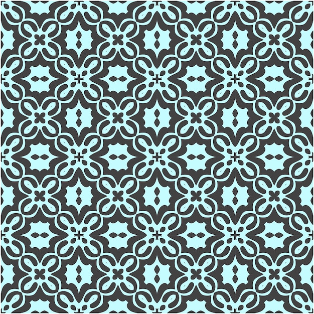 Abstract etnisch naadloos patroon