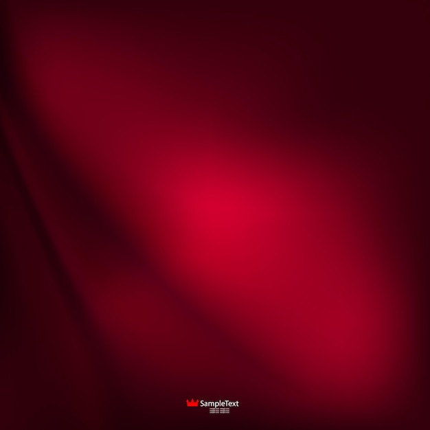 Abstract exquisite dark red smooth wavy background