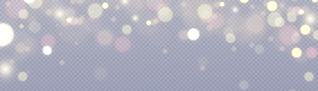 abstract falling light effects. magic shimmering dust and glare. festive background. golden rain.