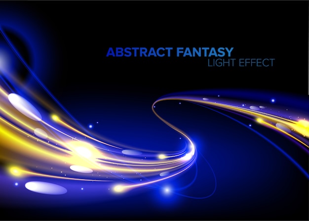 Abstract Fantasie Lichteffect