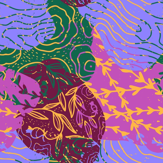 Абстрактный фантастический векторный фон Минимализм цвет текстуры Для дизайна баннеров и т.д.
