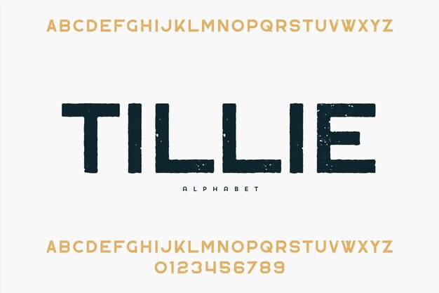 Алфавит абстрактного модного шрифта. минимальные современные городские шрифты для логотипа, бренда и т. д. типографский шрифт