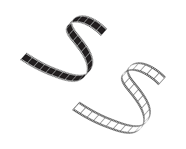 抽象映画のアイコン ベクトル図
