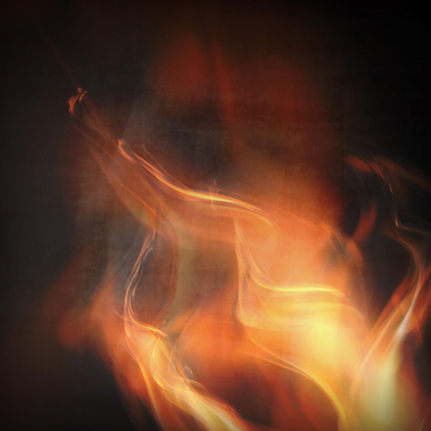 Abstract fire flames