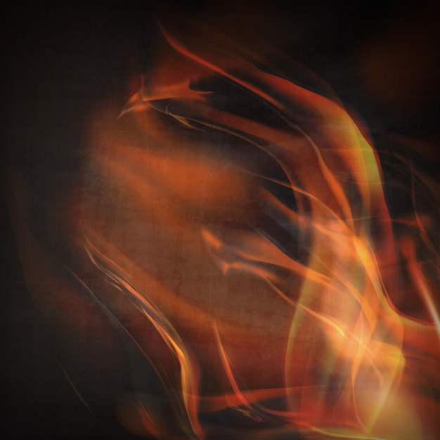 Vector abstract fire flames