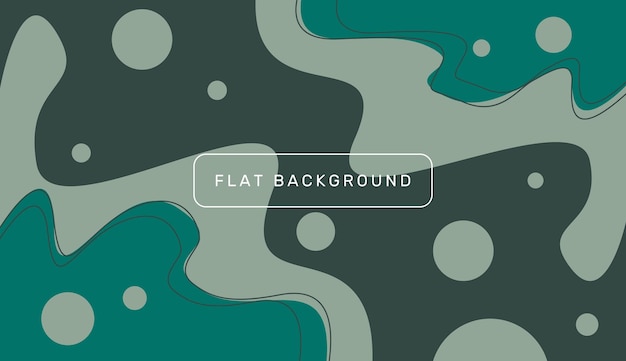 Abstract flat background in minimal style