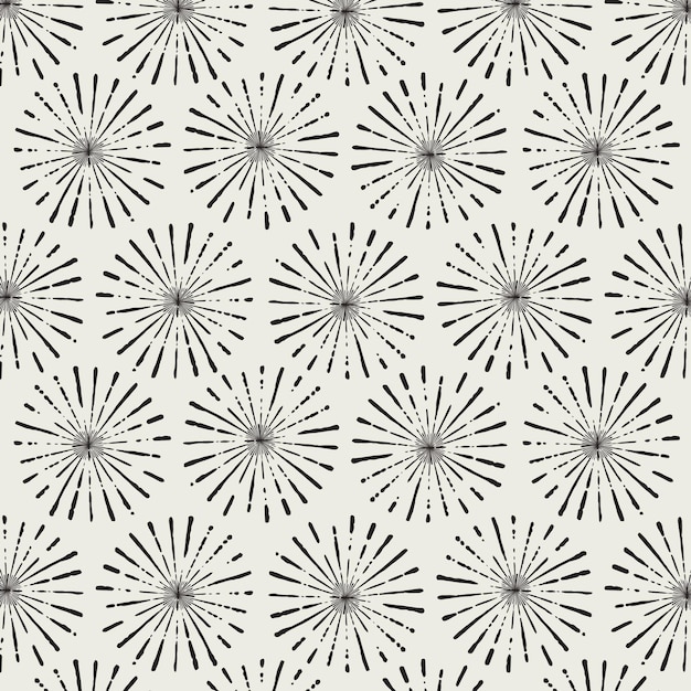 Vector abstract flora pattern for design