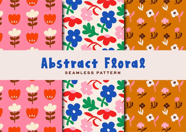 Abstract Floral Botanical Element