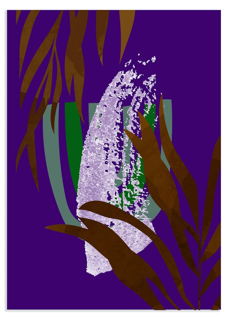 Vector abstract floral and botanical wart art vector design