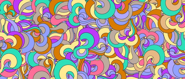 абстрактный цветочный красочный узор фона векторные иллюстрации