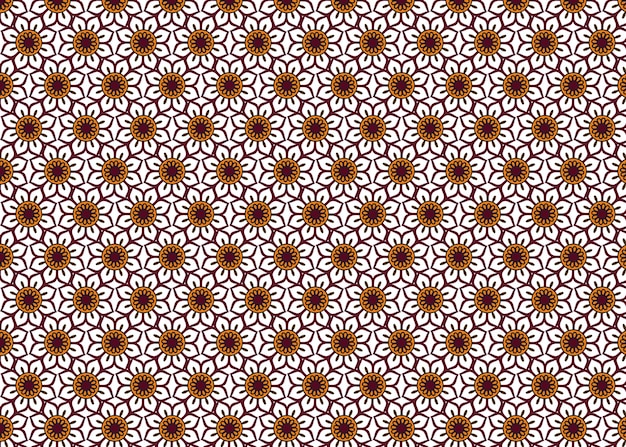 Abstract floral pattern background design