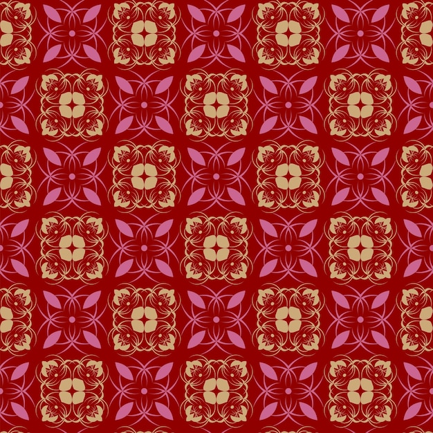 abstract floral pattern background luxury pattern stylish vector illustration