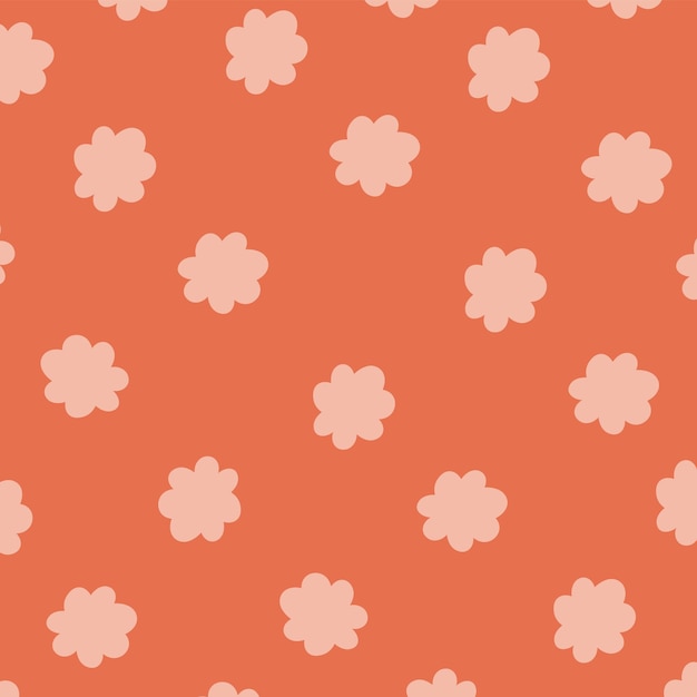 Abstract Floral Pattern Background