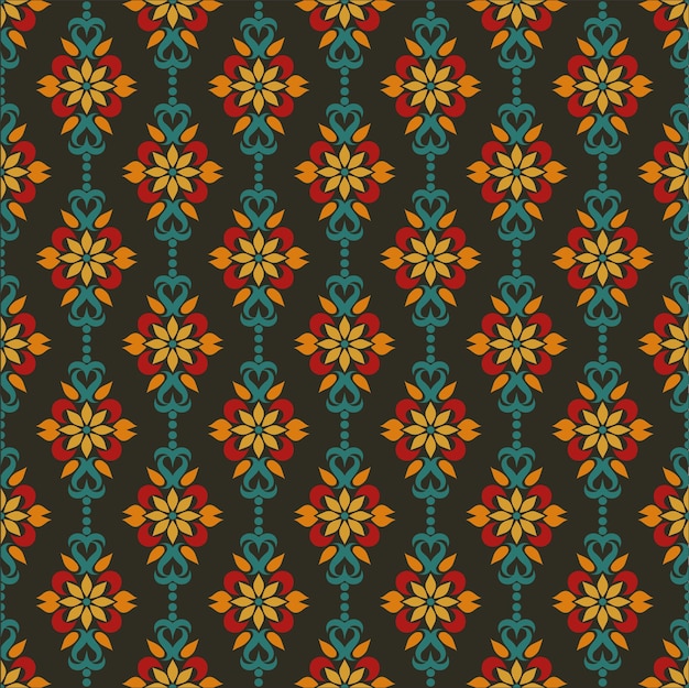 Abstract floral pattern