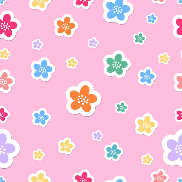 abstract floral pattern