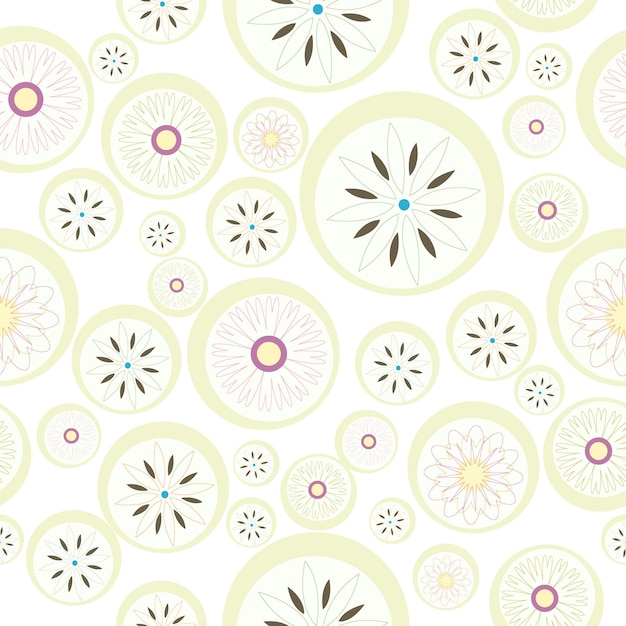 abstract floral pattern