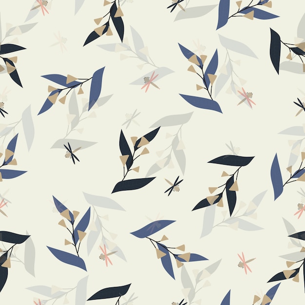 Abstract floral surface pattern