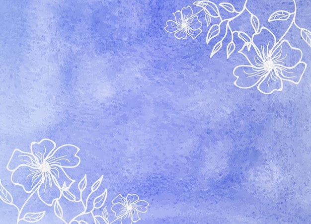 Abstract floral watercolor shading brush background Texture