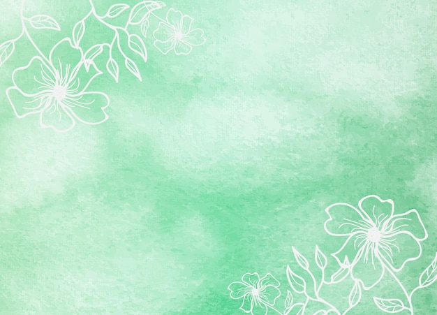 Vettore acquerello floreale astratto pennello ombreggiatura texture di sfondo
