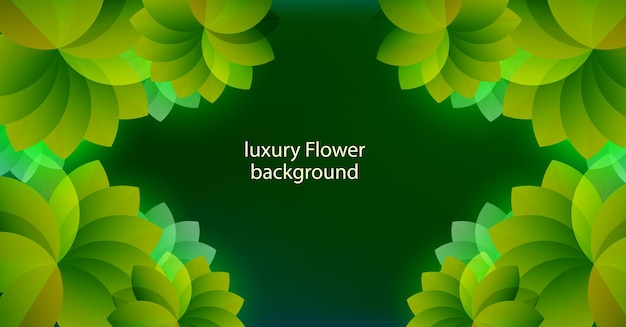 abstract flower background design