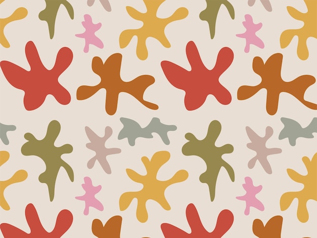 Vector abstract flower pattern background wallpaper