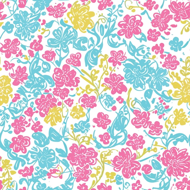 abstract flower pattern for element design