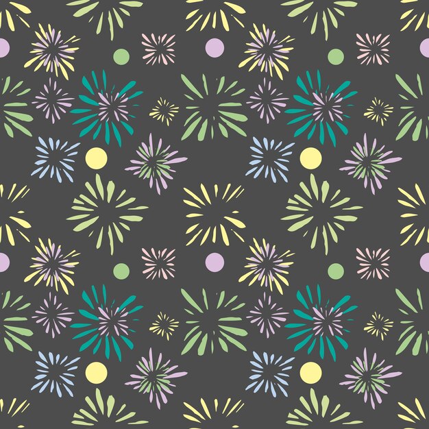 Abstract flower pattern Textile print Background for projects