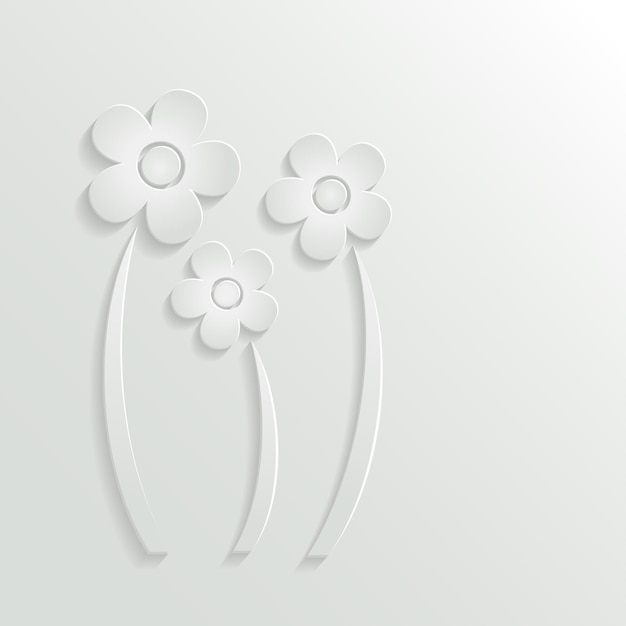 Abstract Flowers Background