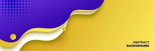 Vector abstract fluid background banner