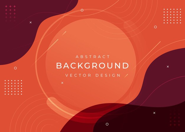 Abstract fluid background design with curve shapes