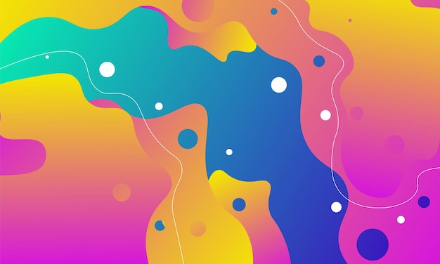 Abstract fluid background Vector illustration