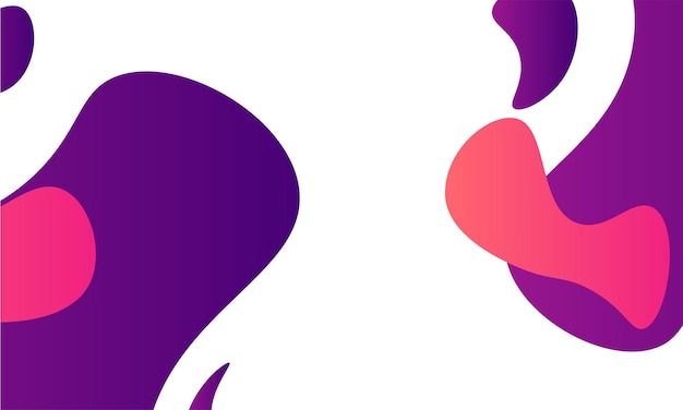 Abstract fluid background with colorful gradient