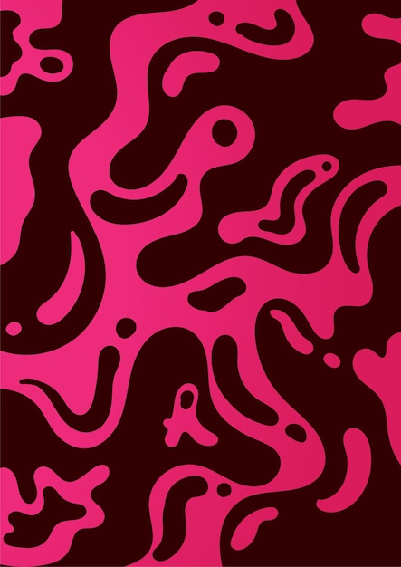 Abstract Fluid Decorative Background