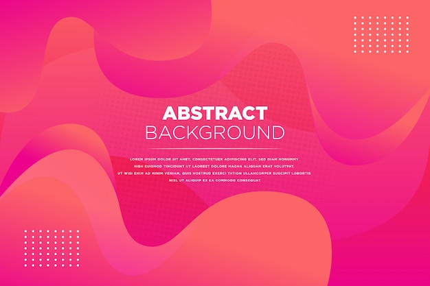 abstract fluid red pink background