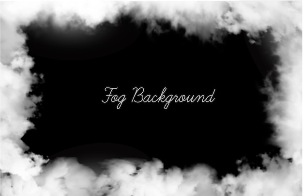 Abstract fog background with copy space