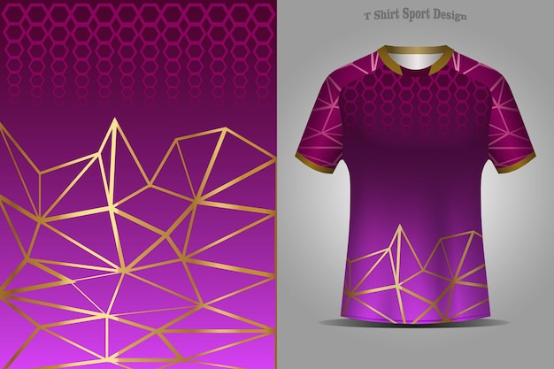 Abstract football jersey template sport t shirt design