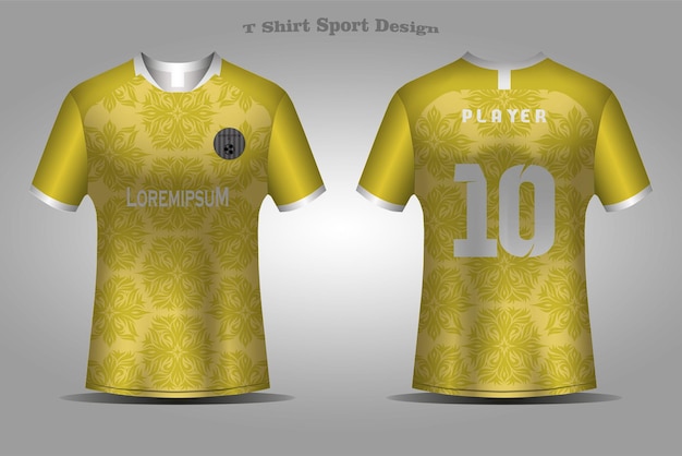 Abstract Football Jersey Template Sport Tshirt Design