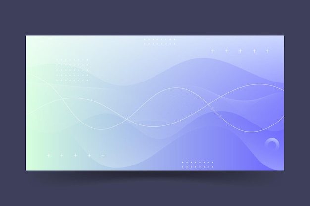 Abstract frame background, gradation, wave effect, line blend design